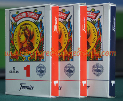 Fournier 1-40 Spanish Marqué cartes